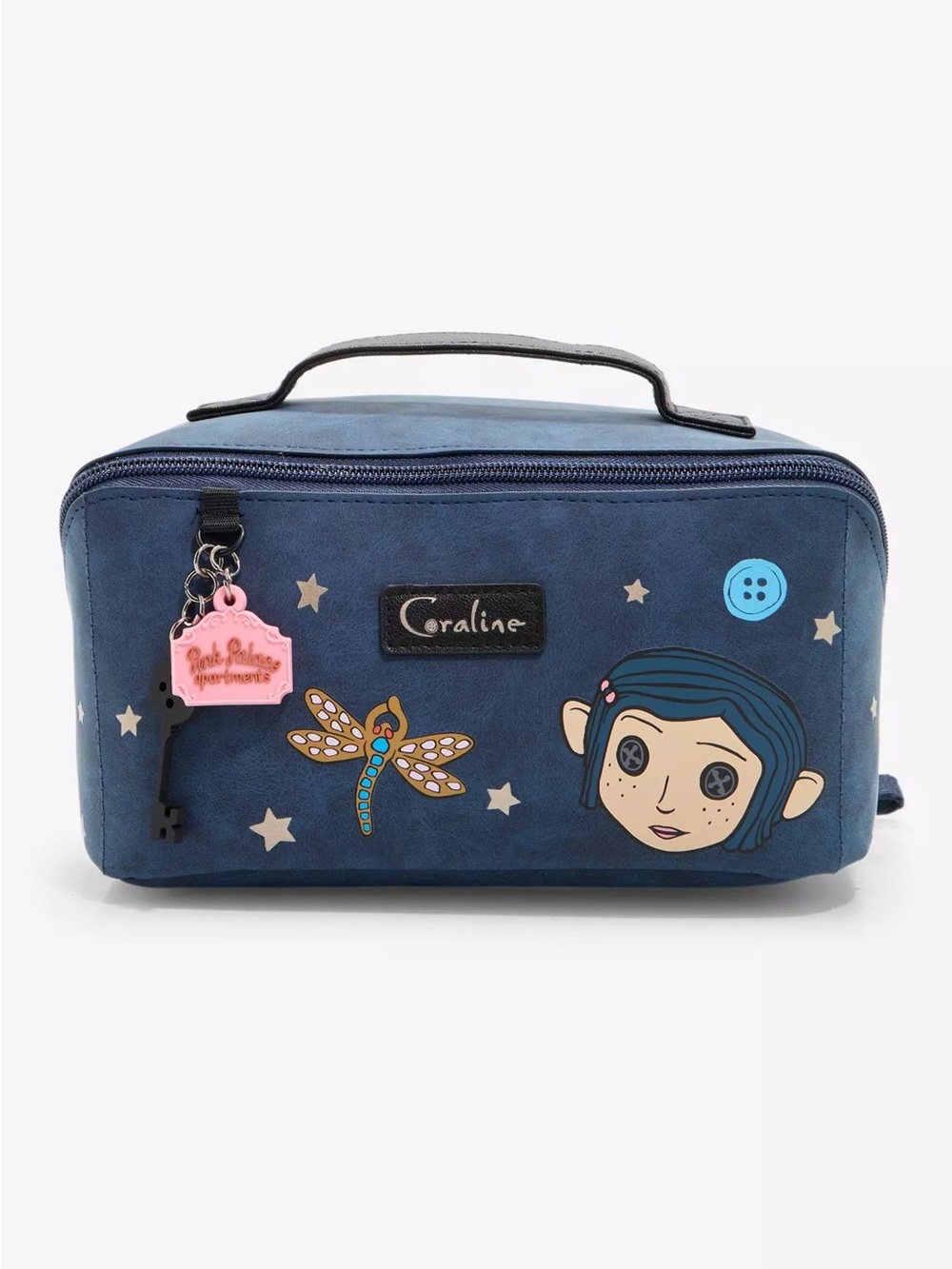 Coraline Charms & Icons Makeup Bag